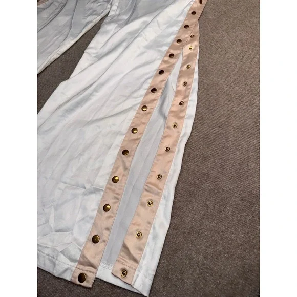 Meshki White and Tan Track Pants - Picture 3 of 11